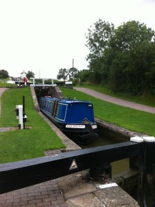 Mucky Duck in Foxton Locks 2012